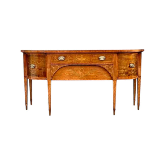 Vintage American inlaid Georgian style SideBoard.