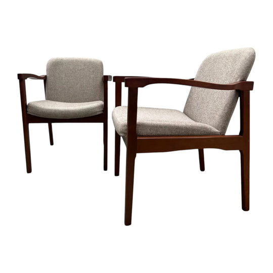Pair of Don Rex Mid-Century Armchairs