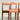 A set of four fully restored THB 'Milan' dining chairs from Rediscover, featuring reddish-brown upholstered seats, showcases classic Australian mid-century style against a light gray wall and concrete floor.