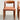 A fully restored THB 'Milan' Dining Chair from a set of 4 (Rediscover) with a curved backrest and light brown upholstered seat sits on a light gray floor, alongside part of another matching chair.
