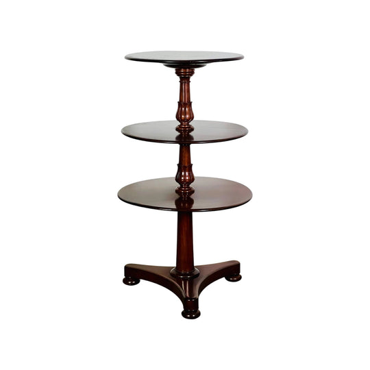 Antique English William IV Mahogany Etagere