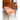 Two fully restored Parker T-Back Number 88 dining chairs with terracotta upholstery are set side by side on a concrete floor, with a matching wooden cabinet in the background—classic mid-century modern style.