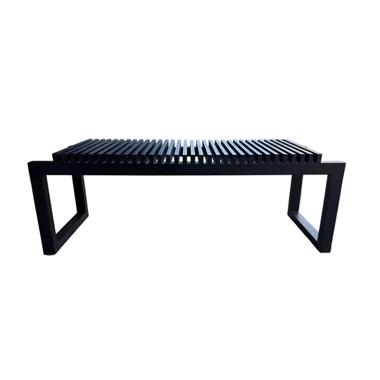 Black Cutter Style Bench