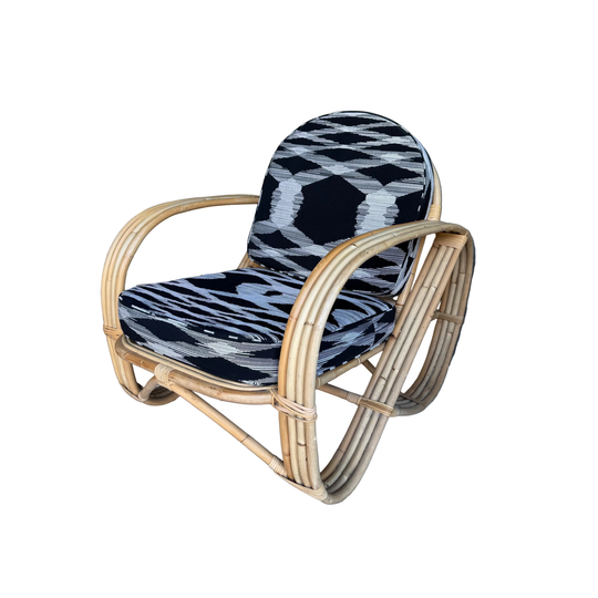 Rattan Pretzel Armchair