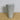 Grey Ceramic Vase with Rabbit Motif