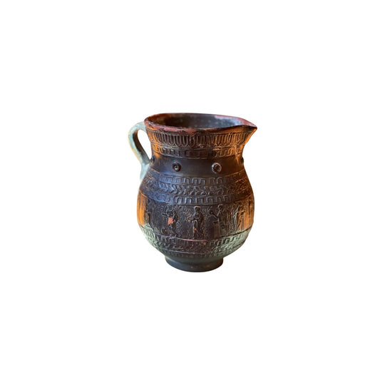 handmade grecian jug vase
