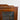 Antique Oak Leadlight Writing Bureau