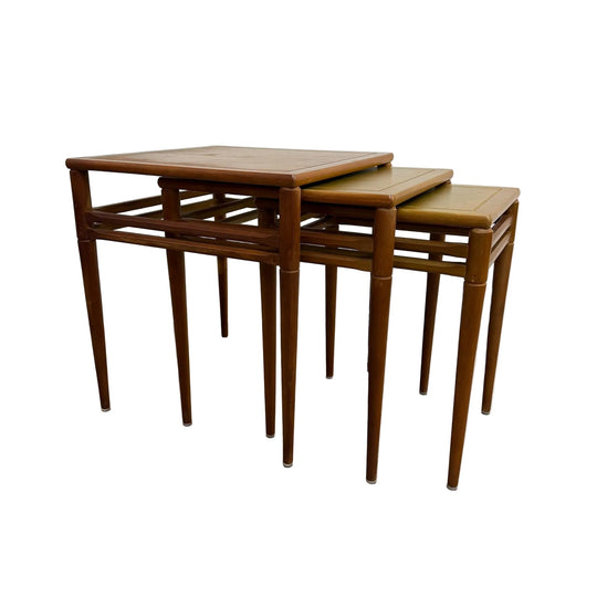 Mid Century Nest Of Side Tables By John Duffecy