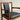 A Pre-Order: Professional Restoration of Parker 89 Chair (25% non-refundable deposit) is shown featuring a sleek black commercial-grade vinyl seat and backrest, minimalist design, and clean lines against a plain light background.