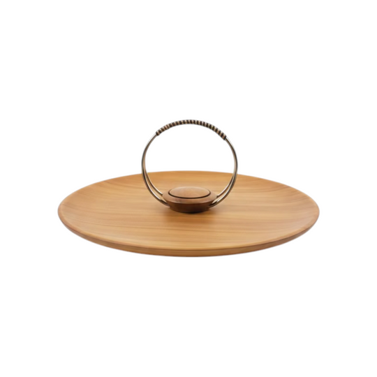 Mid-Century Sculptural Serving Platter c.1950s by Cherny Product, Australia. Queensland Kauri Pine