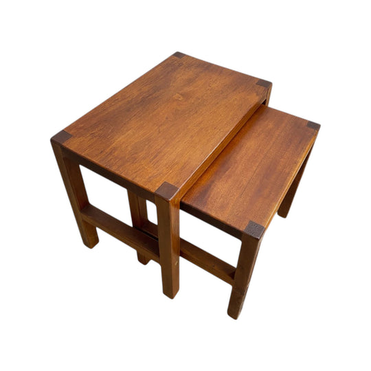 Jeromy Griffith Australian Hardwood Nest of Tables