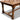 Large French elm farmhouse refectory dining table with stretcher base