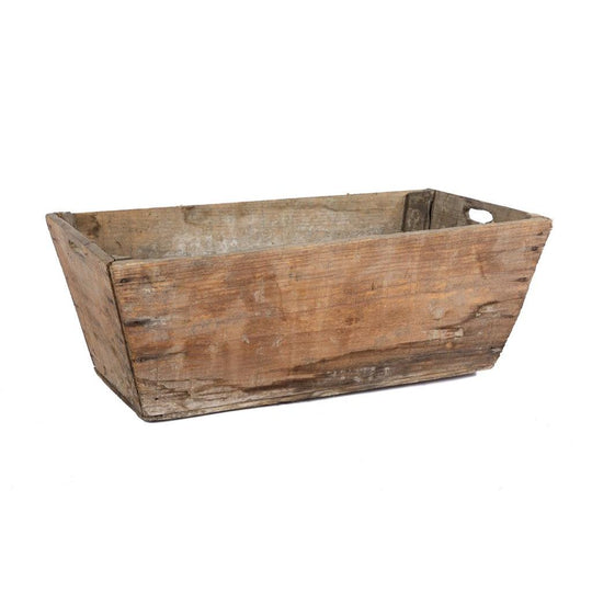 A 19th Century antique French original timber dough tray, from the French Alps