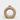 terracotta open circle vase