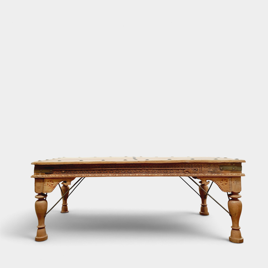 VINTAGE Indian Coffee Table  - Eco Village Collection