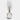 Balinese handmade white terracotta vase