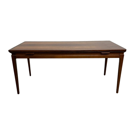Mid Century Danish Made Brazilian Rosewood Extending Coffee Table*