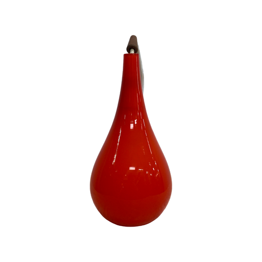 Mid Century Holmegaard Glass Teardrop Pendant Light