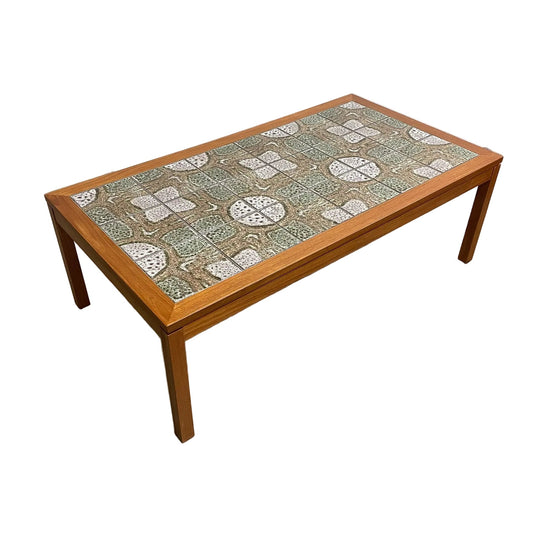 Mid Century Ceramic Tile Top Coffee Table - Restored*
