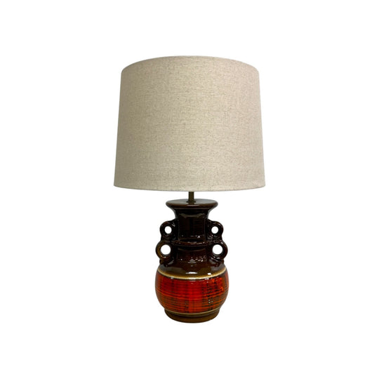 Mid Century 'Fat Lava' Ceramic Lamp Base 1970s