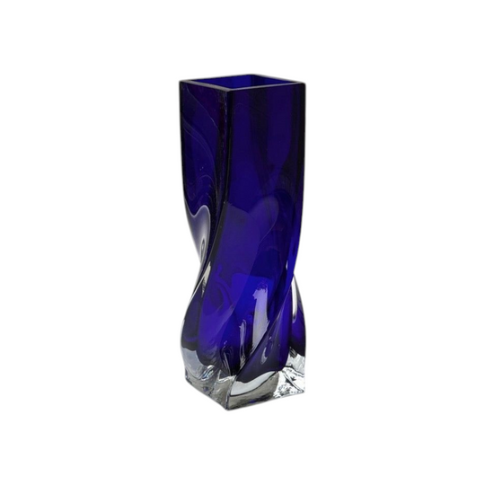 Murano Glass Twist Vase