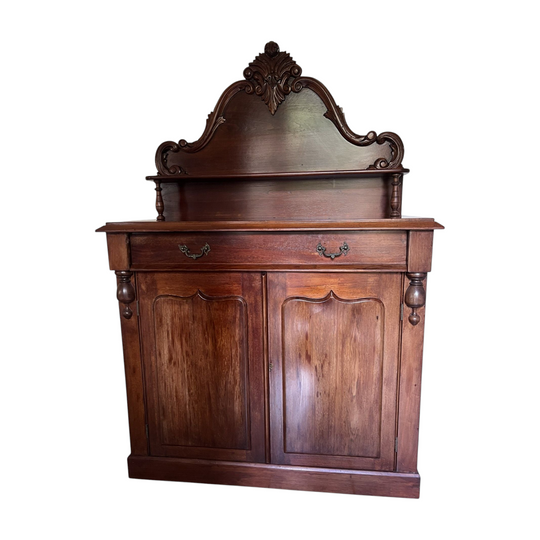 Antique Victorian mahogany chiffonier