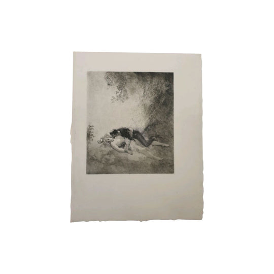 Norman Lindsay 'Robin Hood" 1928 Photogravure Unframed