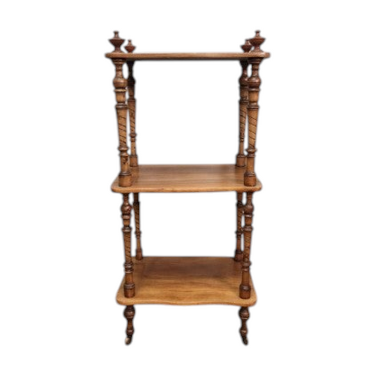 Antique Edwardian Walnut Whatnot