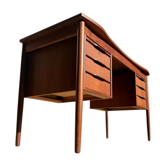 Danish Modern Teak Desk by Ejsing Møbelfabrik (Revive)