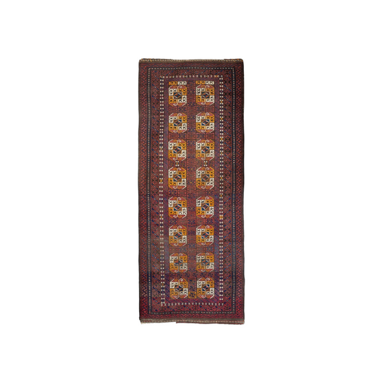 An Antique Persian Baluch Kelleh Rug