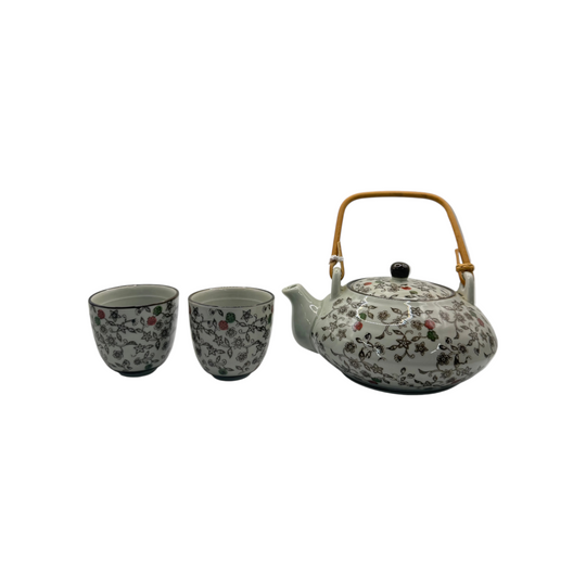 T2 Ceramic Teapot with Cups Set