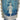 Pair Mary Gregory cornflower blue vases c.1880