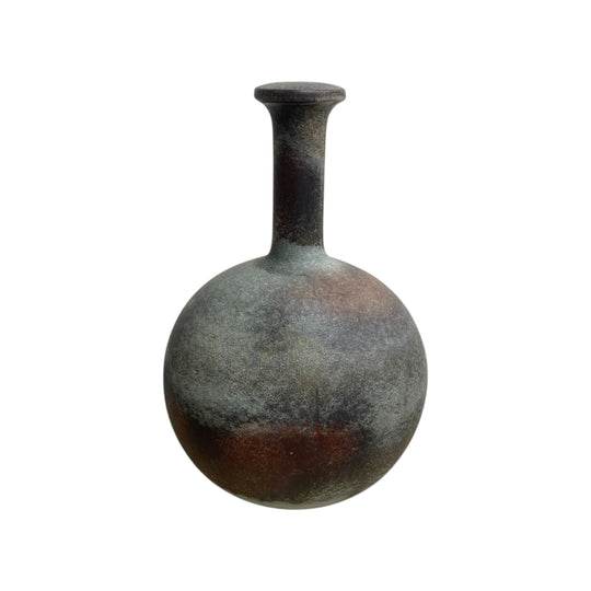 Post Modern Large Ceramic Mottled Finish Lamp Base