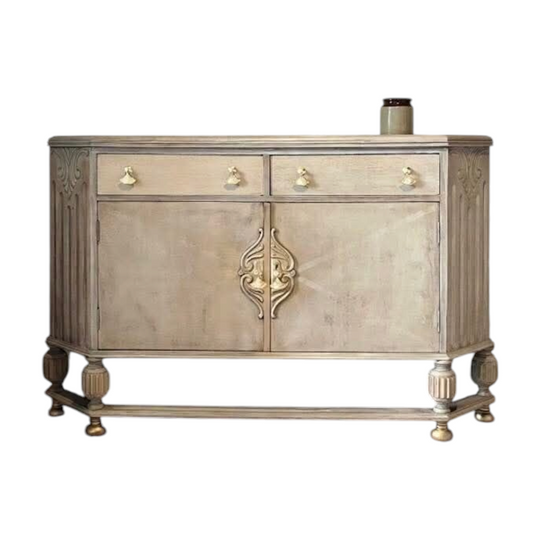 ANTIQUE OAK SIDEBOARD Original BEARD WATSON & CO LTD SYDNEY