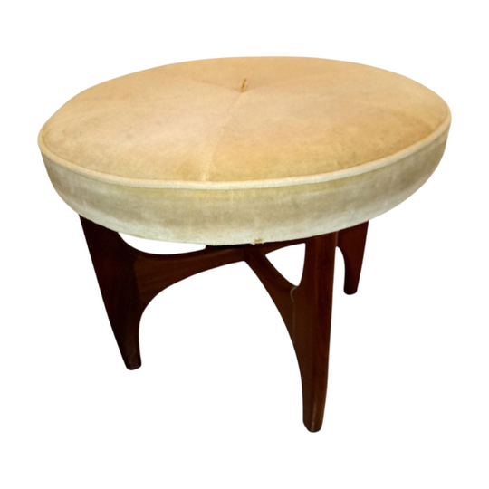 Bring home a Classic Piece of Mid-Century Design with this Authentic 1960s G-Plan Fresco Dressing Table Stool — Victor B. Wilkins.   .