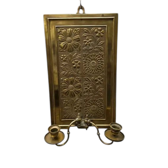 Antique Aesthetic Movement Sconces Circa 1880