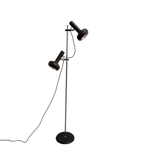 Mid Century Oslo Twin Head Adjustable Floor Lamp*