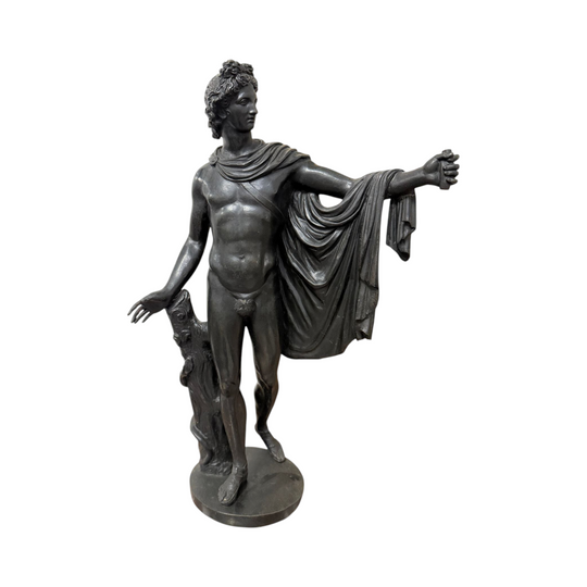 Magnificent Bronze Statue of Apollo Belvedere