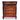 Quality Australian 8 drawer serpentine cedar chest with fretwork and fruit carvings c.1890