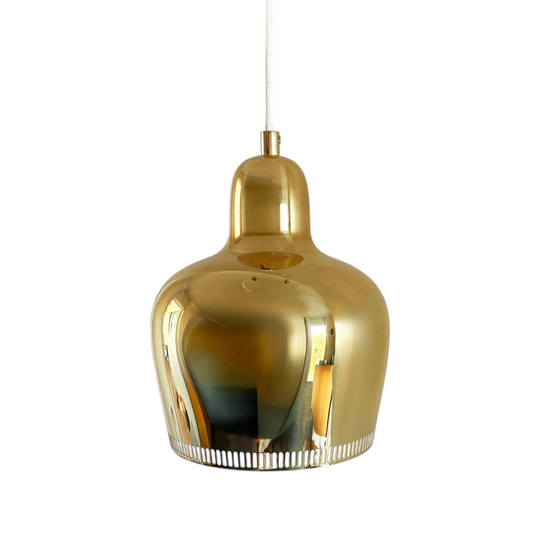A330S "Golden Bell" Pendant Lamp by Alvar Aalto for Artek