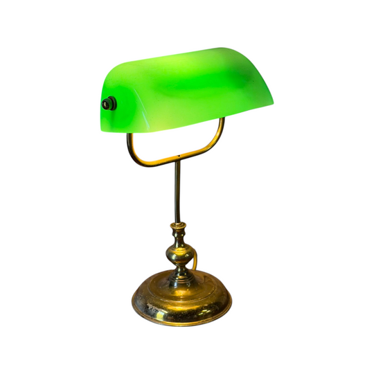 Vintage Bankers Lamp
