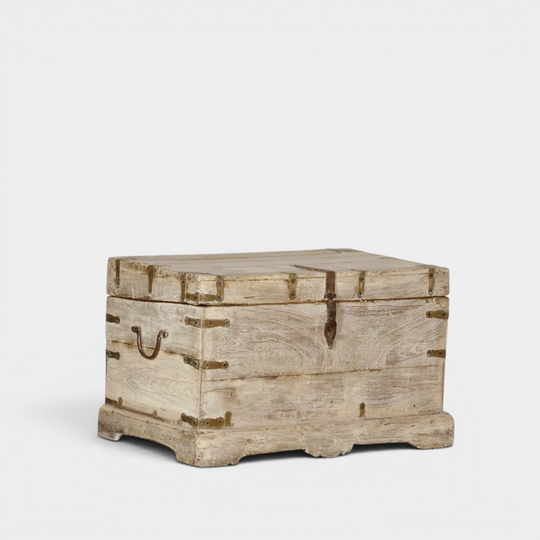 VINTAGE Indian Storage Trunk Coffee Table - Eco Village Collection