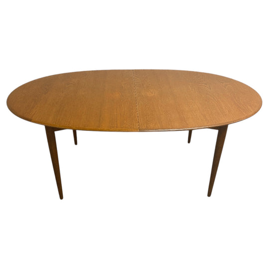 Mid Century Parker Oval Extension Dining Table - Restored