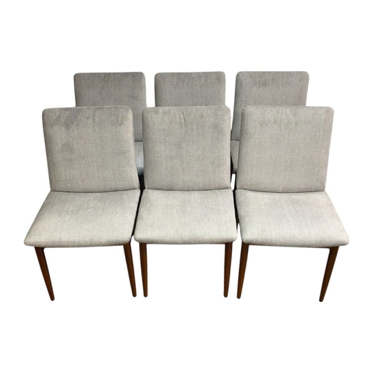 Set Of Six Mid Century 'Ballarat' Slab Back Parker Dining Chairs