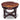 Superb French mahogany Empire style round games centre table with gilt bronze mounts c.1840