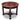 Superb French mahogany Empire style round games centre table with gilt bronze mounts c.1840