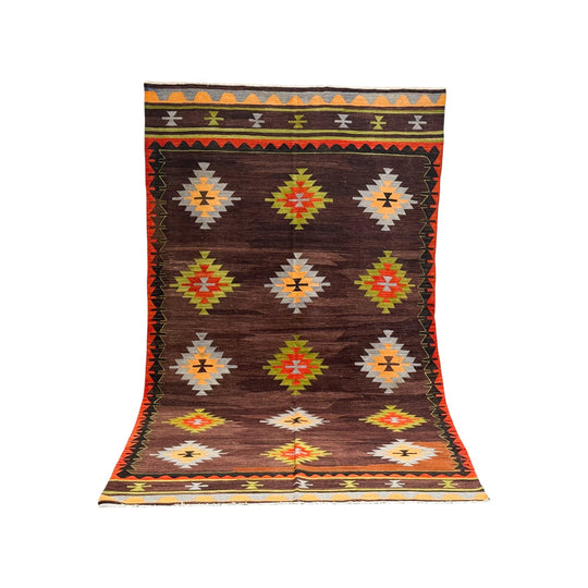 Vintage Balikesir Karakeçili Kilim Rug III