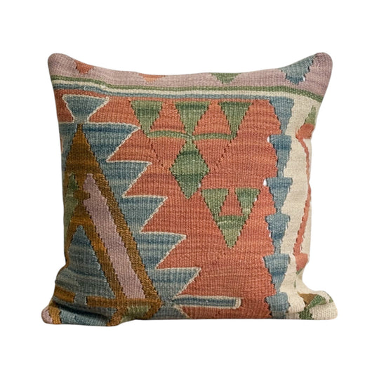 Old Kilim Rug Cushion V