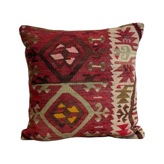 Old Kilim Rug Cushion XV