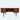 Andreas Pedersen free standing teak desk produced and stamped by AP Møbler